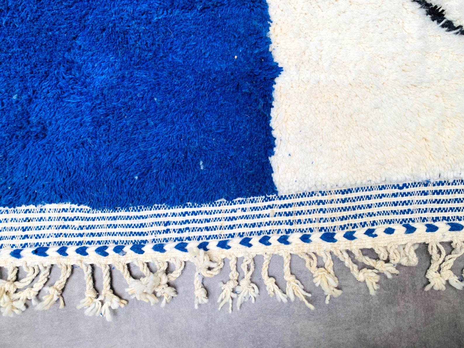 Blue Moroccan Rug 8x12 Old Moroccan Rug Bohemian Rug Beni Etsy