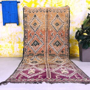 ヴィンテージ　ブジャドラグ Vintage boujad Rug – Zarabiya