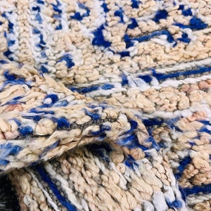 Moroccan Boujad rug 6.8 FT x 11.3 FT Area Rug Moroccan rug vintage rug 7x11 image 10