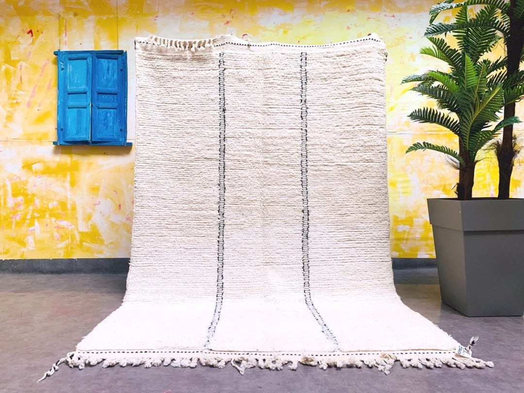 Beni Ourain Rug, All Sizes Custom Rug, Authentic Moroccan Rug, Genuine ...