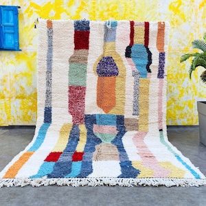 All sizes Beni ourain rug, Authentic custom Moroccan rug, Berber carpet, Genuine Wool rug, Handmade Beni ourain style, Area rug, Teppich