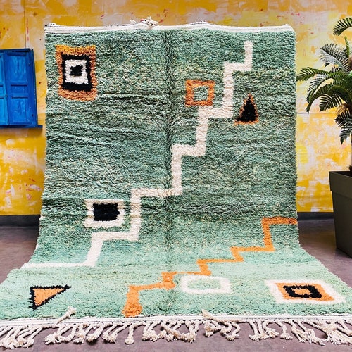 All Sizes Beni Ourain Rug Authentic Custom Moroccan Rug Etsy