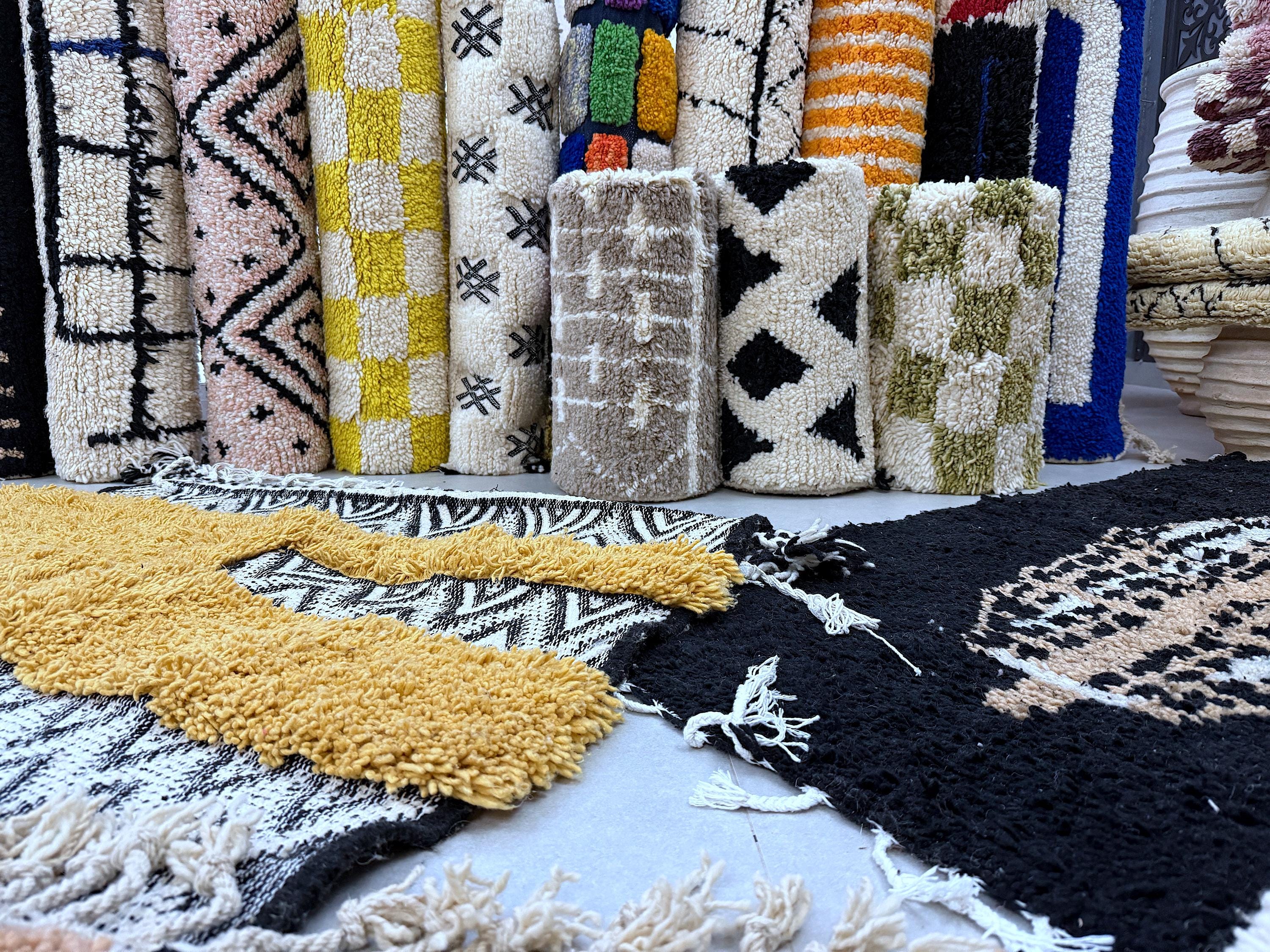 3x5 Moroccan rugs, Soft Handmade rug, Beni ourain area rug, Boho Rug for living room, Tufted carpet, Choose Your Favorite Small Moroccan Rug