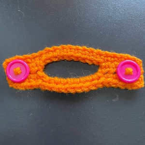 Mask strap - strap with ponytail hole - face mask - ear saver - ear saver with ponytail hole - face mask strap -