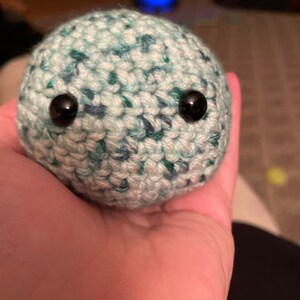 Anxiety, stress, squishy, anxiety pet, crochet ball, sensory toy