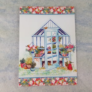 Green House Note Karte x 6 Karte