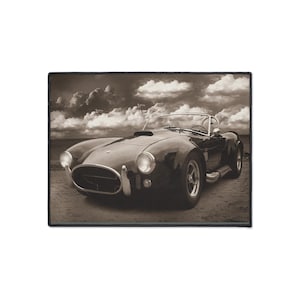 Car Heavy Duty Rug, Car Enthusiast Gift, Home Decor, Garage Mat, Unique Floor Decor, Automotive Decor