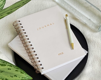 Personalised Daily Gratitude & Wellness Journal | Morning and Evening Mindfulness Diary, Mood Anxiety Journal, Hardcover Wellbeing Planner