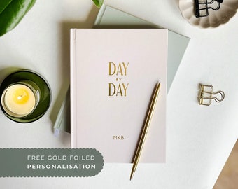 Personalised Daily Planner | A5 Productivity Planner, Habit Tracker, Time Blocking, Undated Daily Schedule