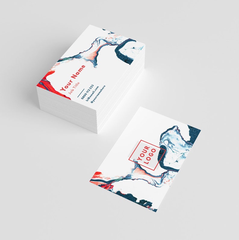 Business Stationery Suite Pack with Marble Design Digital image 1