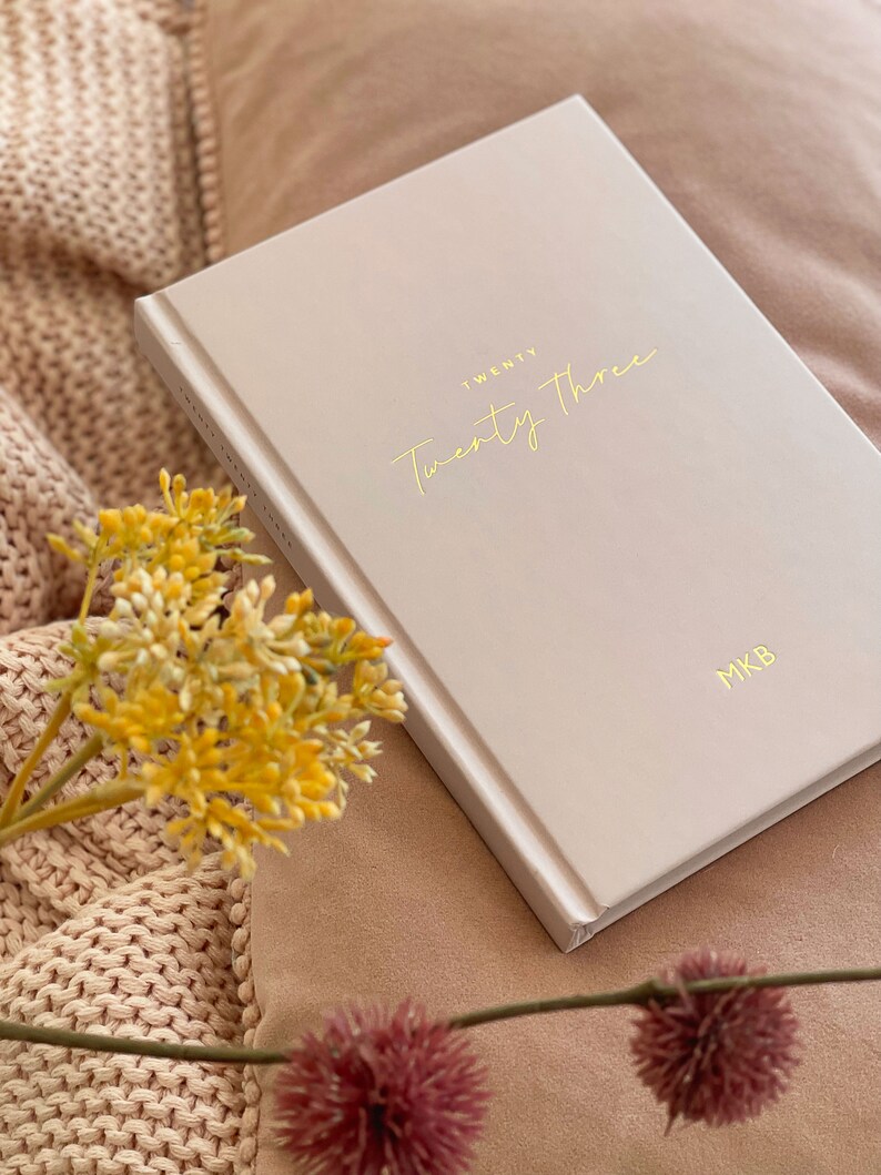 2023 Personalised Diary A5 Hardback Planner Week To View Etsy