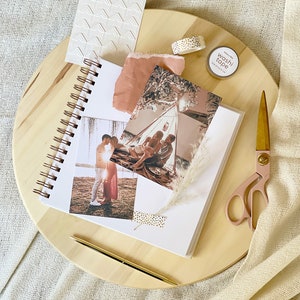 Personalised Couples Scrapbook, the Story of Us Memory Book ...