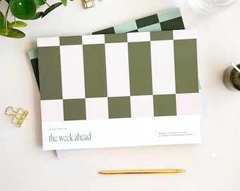 A4 Weekly To Do Planner Pad with Habit Tracker