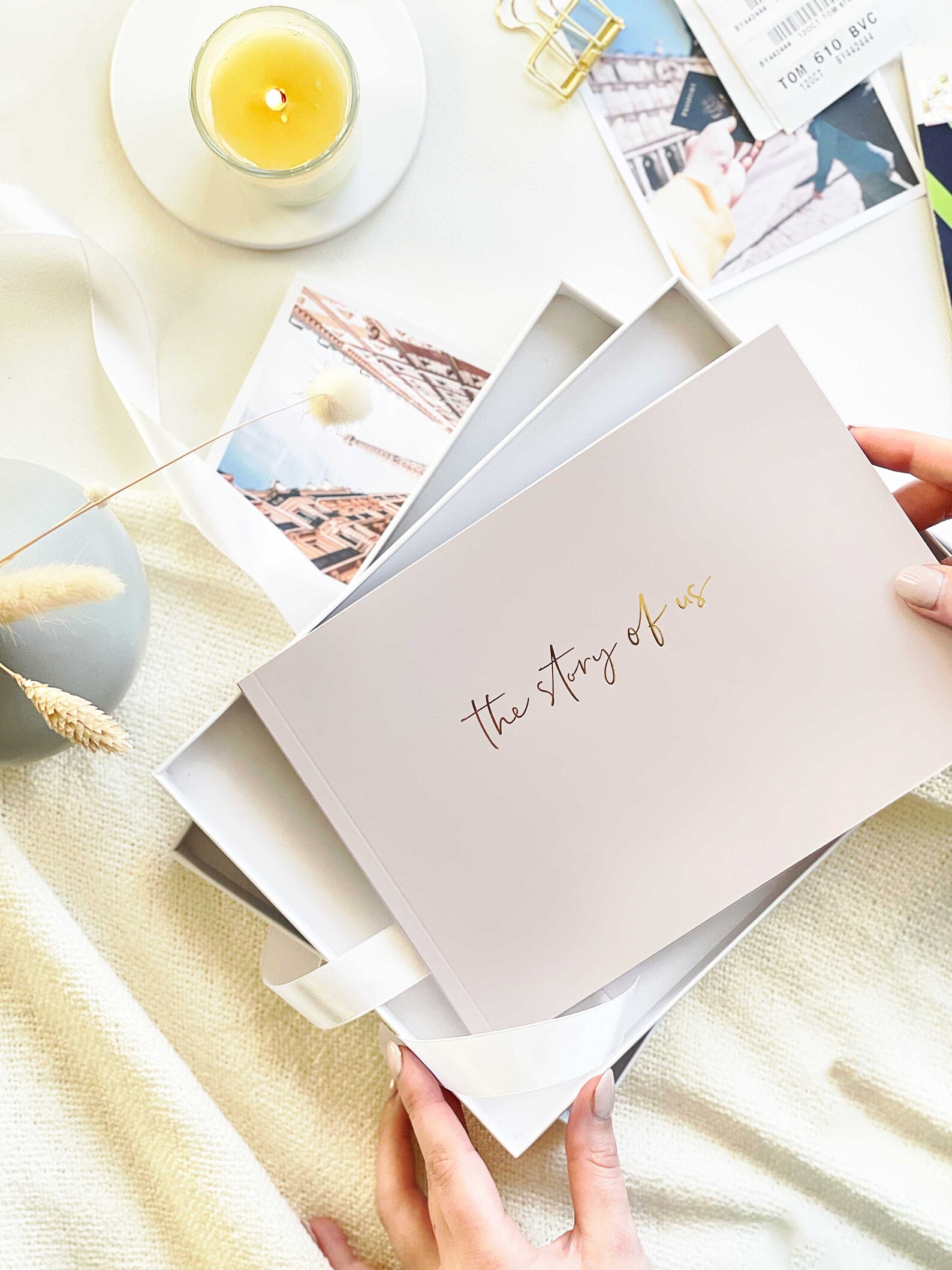 Personalised Memory Book Couples Scrapbook Boyfriend Gift Etsy UK