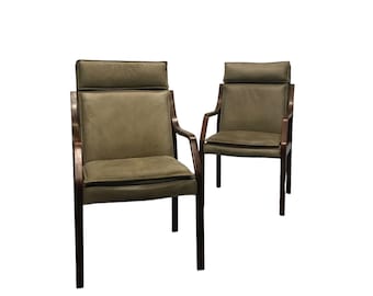 Pair of Armchairs by Rudolf Glatzel for William Knoll - Please check delivery cost before ordering.