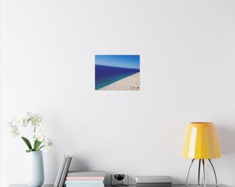 Seize The Day - Lake Michigan on Matte Canvas, Stretched
