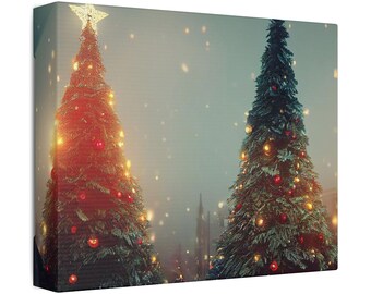 Starlight Tree Polyester Canvas