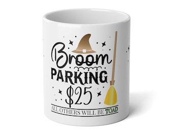 Broom Parking - Jumbo Mug, 20oz