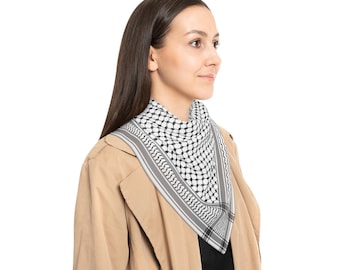 Poly Palestinian Keffiyeh Scarf