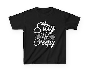 Stay Creepy - Kids Heavy Cotton Tee