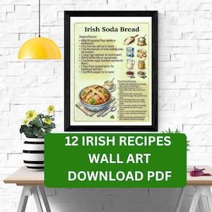 Irländska recept traditionell matmeny digital nedladdning pdf