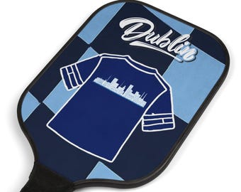 Dublin Skyline Pickleball Paddle Set | Wood Paddles, Carry Bag, Two Balls