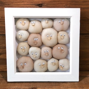 Eingelegter Menschen-Rahmen - lustiges Geschenk für Männer, schrullige Wohndekoration, Neuheit Geschenk für ihn, Glas mit eingelegten Menschen, Wandkunst für Männerhöhle, Kastenrahmen