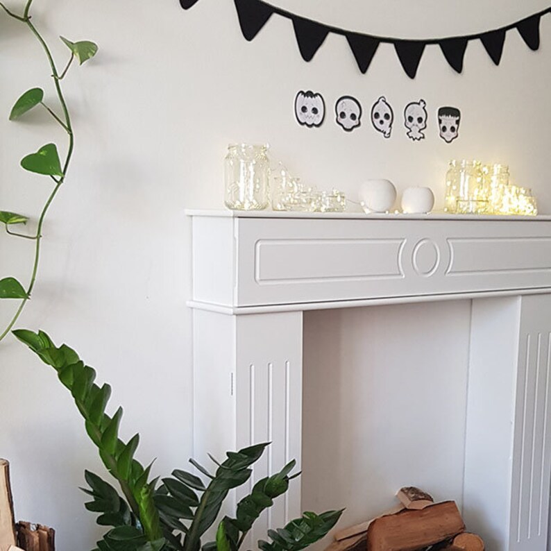 N\u00e4hanleitung Halloween Skully DIY