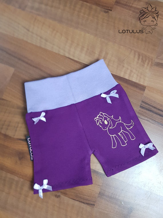 Short Pants Purple/unicorn Size 50/56 