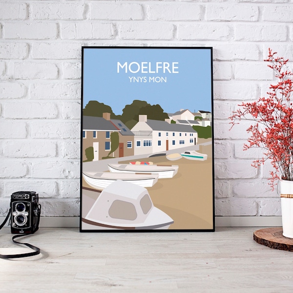 Moelfre, Ynys Mon - Digital Print
