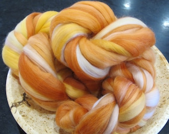 Roving, Merino Wool Roving, Lujoso Super Fine 19 micras - Mango