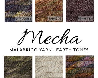 Hilo Malabrigo Mecha - Tonos tierra