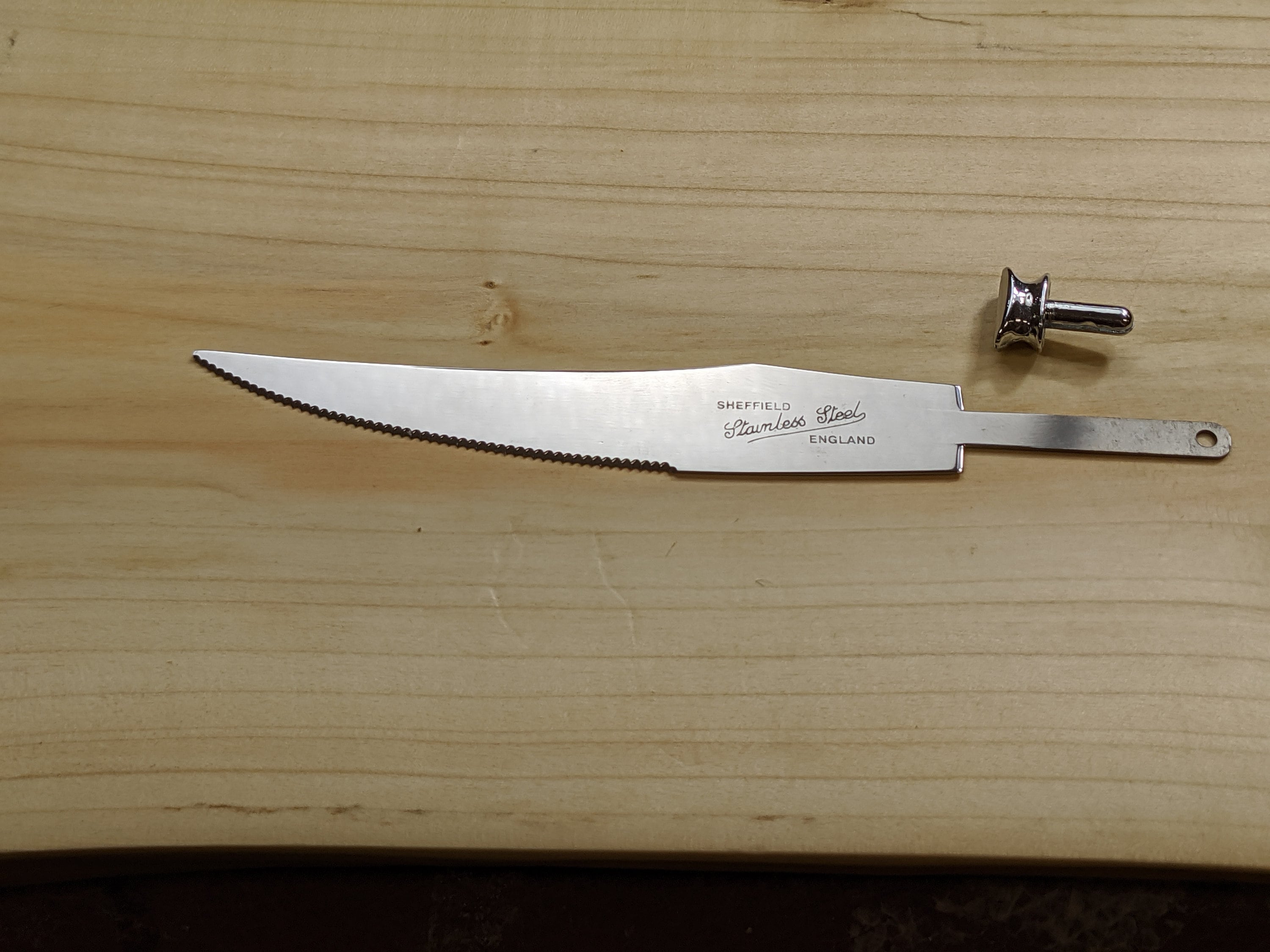 Steak Knife Cutlery Blank Etsy