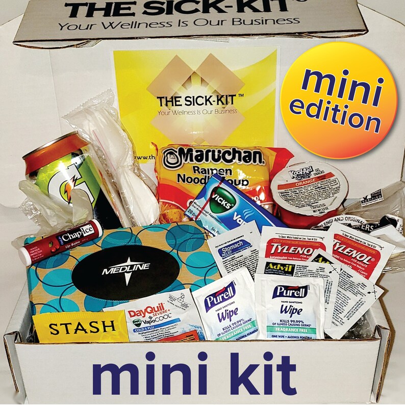 The SickKit Mini Edition The Original Box of Wellness Etsy