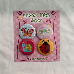 Lucky Bug Pin Pack