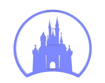 Princess Castle Mouse Ears - 3D Printer STL File