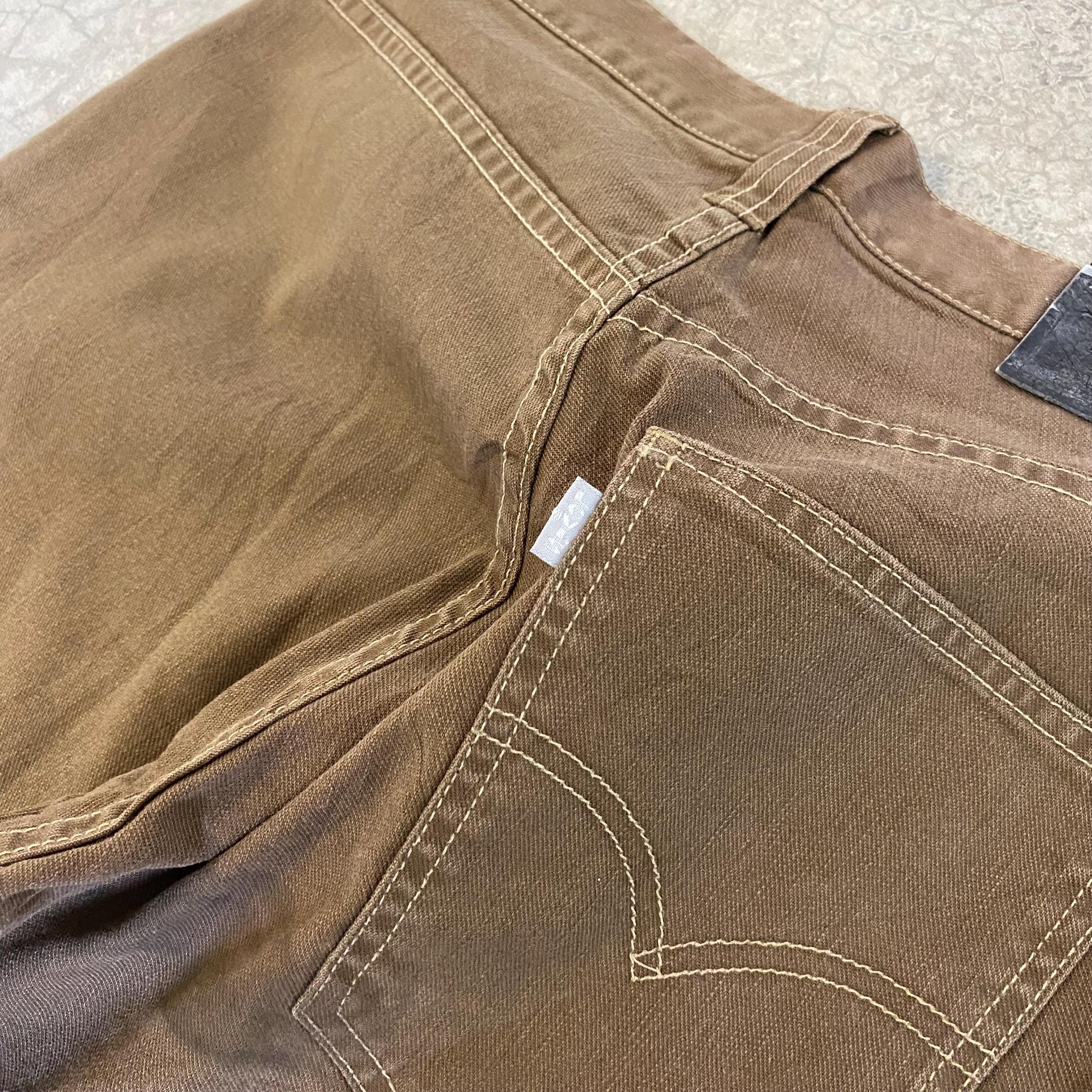 Size 30x34 Vintage 1998 Levis Silvertab “irregular” Double Knee 