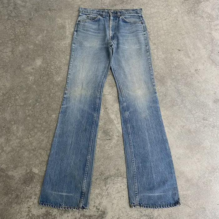 70s Levi’s 646 boots cut denim pants Levis 646 Jeans Vintage - Etsy