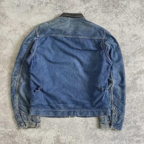 (数時間限定)vintage oshkosh レア柄 Vintage 1960's OshKosh Denim Work Jacket – La Lovely Vintage
