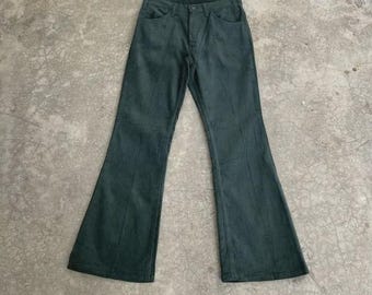 80s Vintage Levis 517 Boot Cut Jeans Flare Denim Pants Zipper Size