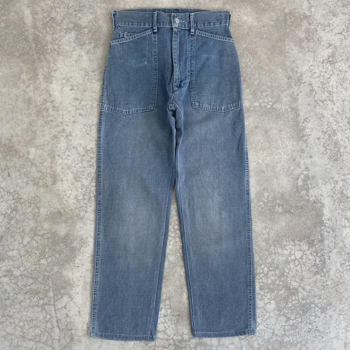 USA製 90s Levi's SilverTab Loose Fit Size 28x27.5 Vintage 1996 90's Levis Silvertab Cinch Back Loose