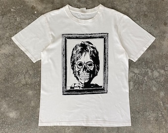 Vintage Number (n)ine John Lennon Graphic Tee, Black Cotton M - Etsy