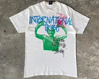 Stussy Tribe Stones Throw 2009 Tour T-shirt Mayer Hawthorne Peanut