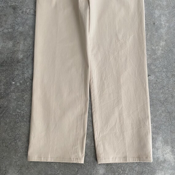 Fall 2000’s Archive Helmut Lang Beige Tux Trouser… - image 5
