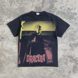 Vintage Dracula Hammer House Of Horror Movie Promo T-Shirt; 2006 Size M
