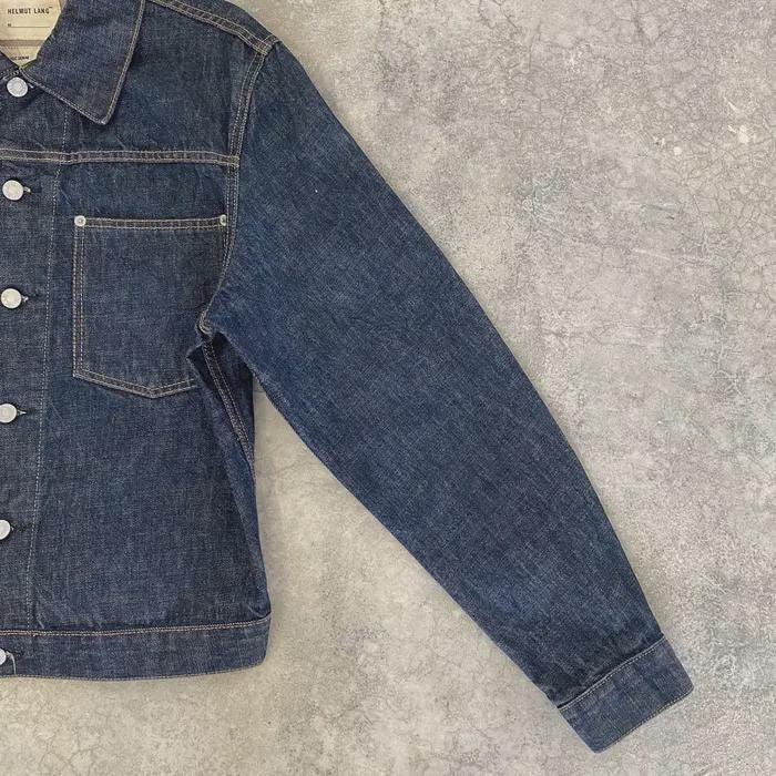 Archive Helmut Lang Type 1 Single Pocket Denim Jacket Size 48