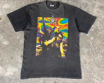 Vintage 90’s U2 Zooropa Tour ACME Faded Band Sun Faded T-Shirt Size L