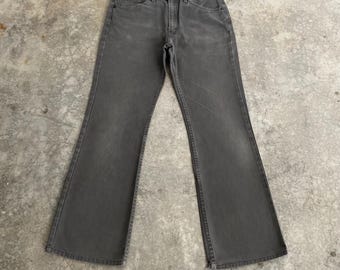 Vintage Levis 517 Ripped Distressed Denim Bootcut Flared Jeans - Etsy