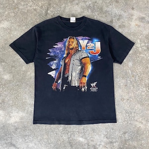 Vintage 2000s Y2J “Raw Is Jericho” Triple A WWF T-shirt L