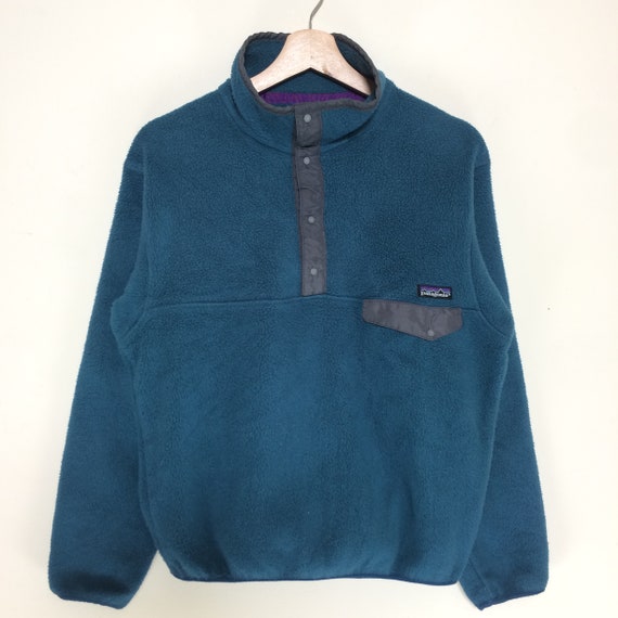 Vintage Patagonia Half Button Up Fleece Jacket - image 2
